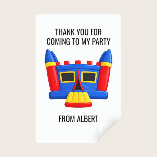 Personalised bouncy castle - bouncy,