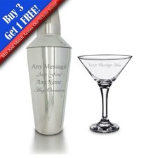 Personalised Engraved Cocktail