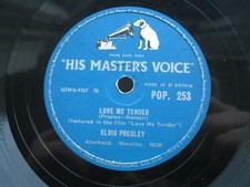 ELVIS PRESLEY 78 RPM LOVE ME