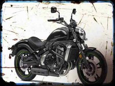 A4 Metal Sign motorbike vulcan s abs Kawasaki