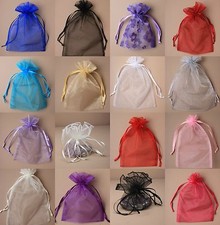 12 Organza Gift Bags Jewellery