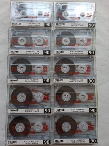 10x vintage maxell 90 - vintage,