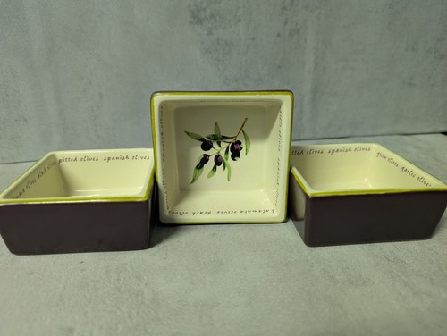 Rayware stoneware olive bowls - rayware,