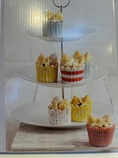 3 Tier Cake Stand – White