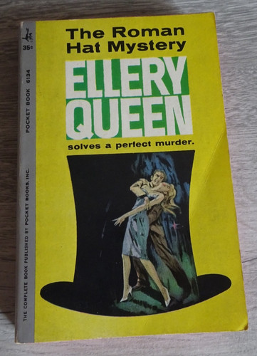 Ellery queen book the roman - ellery,