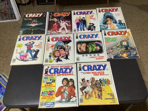 Vintage crazy magazine of - crazy,