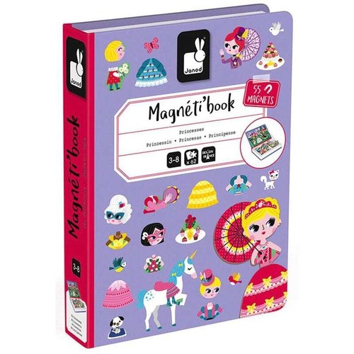 Janod princesses magneti - janod, magneti'book
