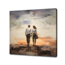Couple Holding Hands Landscape