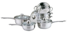 6x Steamer & Cookware Set
