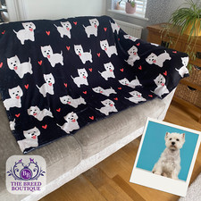 WEST HIGHLAND TERRIER BLANKET