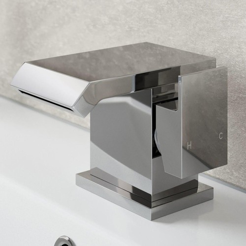 Waterfall basin mixer - waterfall,