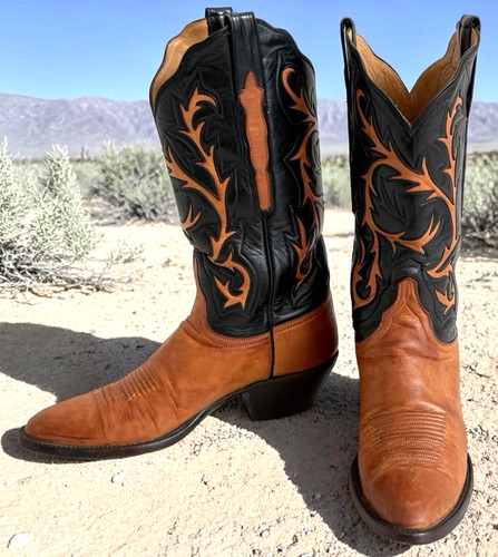 Vtg lucchese women black - vtg, women's