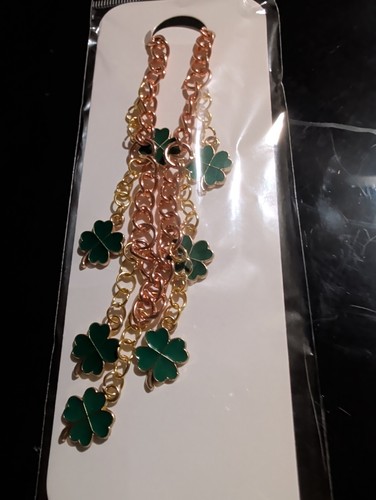 Handmade two toned shamrock - two,