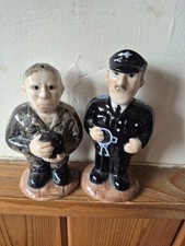 Prison Office And Prisoner Salt And Pepper Set