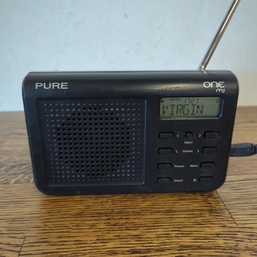 Pure one portable dab - one, dab/fm