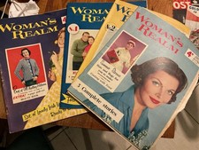 Four Rare 1958 Woman,s Realm