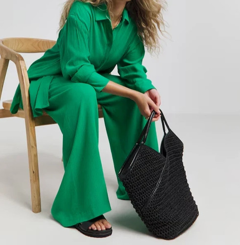 Simply ladies green crinkle - ladies,