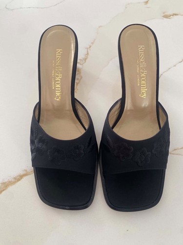 Russell bromley black mule - russell, &