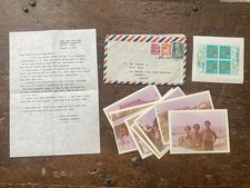 1971 Nippon Japan World Scout Jamboree Letter + Photos Home To Rotherham UK.