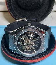 44MM AUTOMATIC BLACK SKELETON