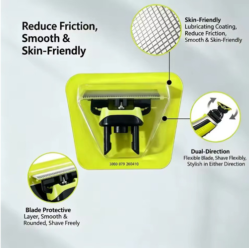2pcs phillips one blade razor - 2pcs,