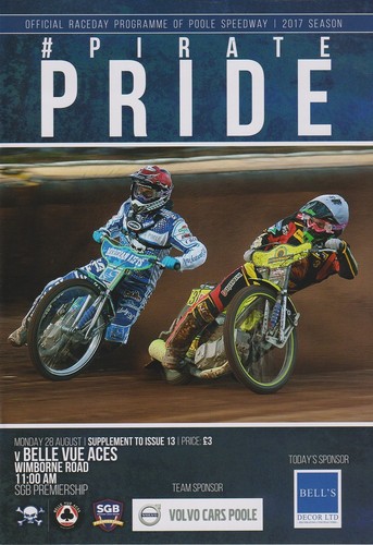 Speedway programme poole - speedway,