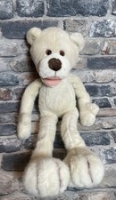 BLENFIELD - cream polar teddy bear hand puppet soft toy - 56cm long