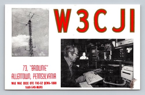 Ham radio qsl w3cji - ham,
