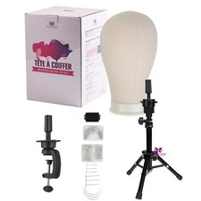 Wig Cork Canvas Block Head