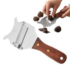 Stainless steel truffle cheese - stainless,