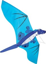 Blue Dylan Dragon kite