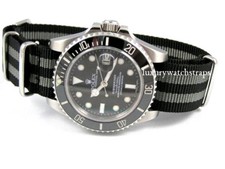 SUPERB BALLISTIC NYLON NATO WATCH STRAP FOR OMEGA SEAMASTER SPEEDMASTER SPECTRE