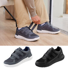 FitVille Men Diabetic Shoes Extra Wide Fit Swollen Feet Trainer Walking Sneakers