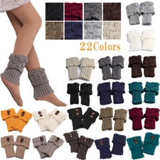 Ladies Short Leg Warmers