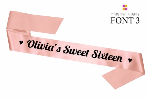 Personalised sweet sixteen - personalised,