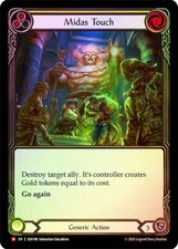 FAB  RAINBOW FOIL Midas Touch