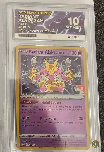 Pokémon tcg radiant alakazam - pokémon,