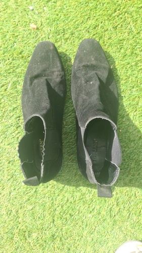 Mens black suade shoes - mens,