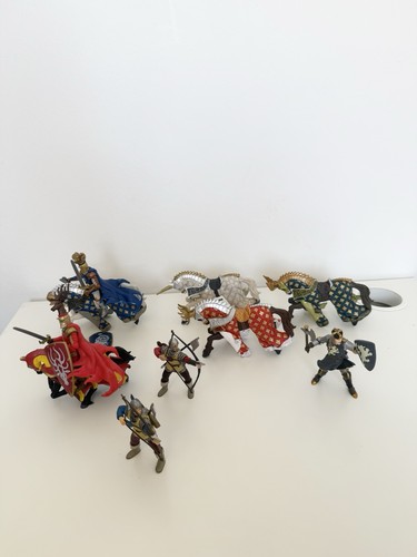 Papo knights and horses - and,