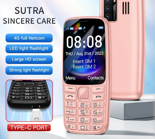 Simple big button mobile - simple,