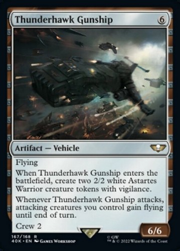 Thunderhawk gunship - gunship, ~