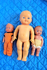 LOT 3  VINTAGE RUBBER DOLLS