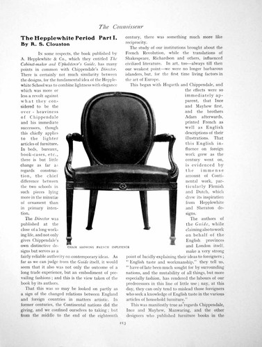Antique print hepplewhite - antique,