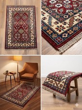 Handmade kazak rug 120 - handmade, 83