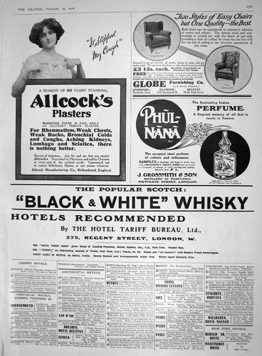 Old advertisement allcocks - old,