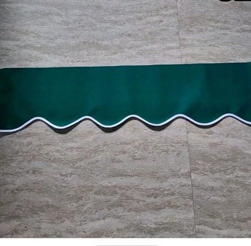 5mgreen canvas wavy valance - 3.5mgreen,