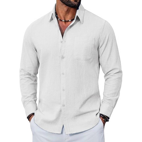 Mens new casual shirt - new, long