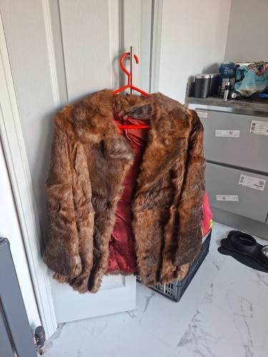French brown rabbit fur