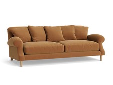 LOAF Large Crumpet Sofa In Gingernut Clever Velvet