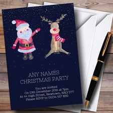 Santa & Reindeer Personalised
